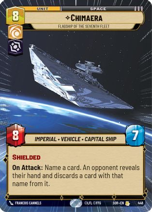 {SW-R}Chimaera - Flagship of the Seventh Fleet (Hyperspace) (448) [Spark of Rebellion]
