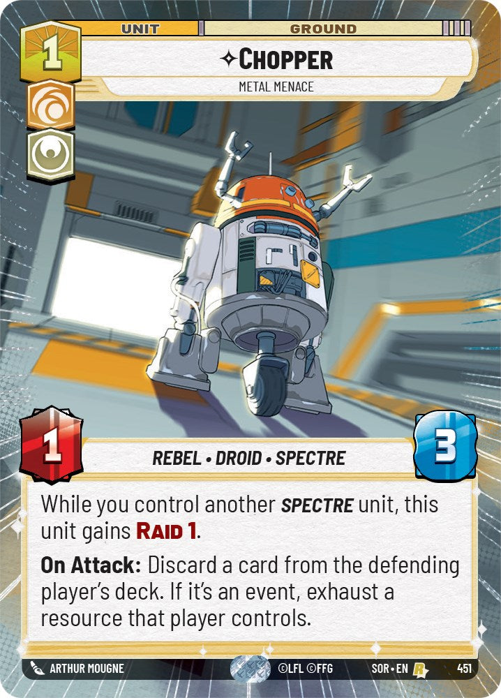{SW-R}Chopper - Metal Menace (Hyperspace) (451) [Spark of Rebellion]