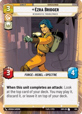 {SW-C}Ezra Bridger - Resourceful Troublemaker (Hyperspace) (454) [Spark of Rebellion]