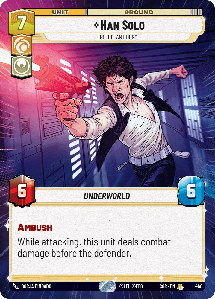 {SW-R}Han Solo - Relunctant Hero (Hyperspace) (460) [Spark of Rebellion]