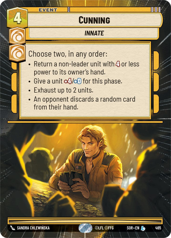 {SW-R}Cunning (Hyperspace) (465) [Spark of Rebellion]
