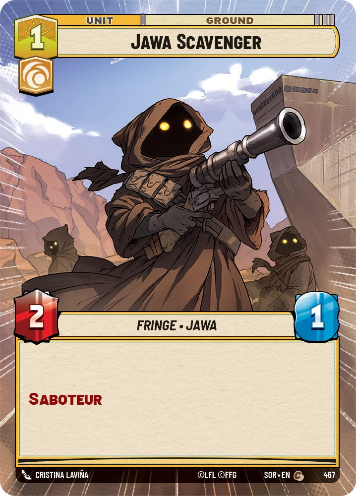 {SW-C} Jawa Scavenger (Hyperspace) (467) [Spark of Rebellion]