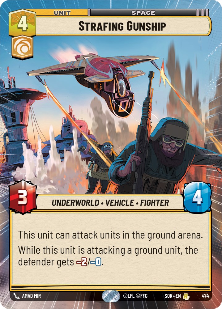 {SW-R}Strafing Gunship (Hyperspace) (474) [Spark of Rebellion]