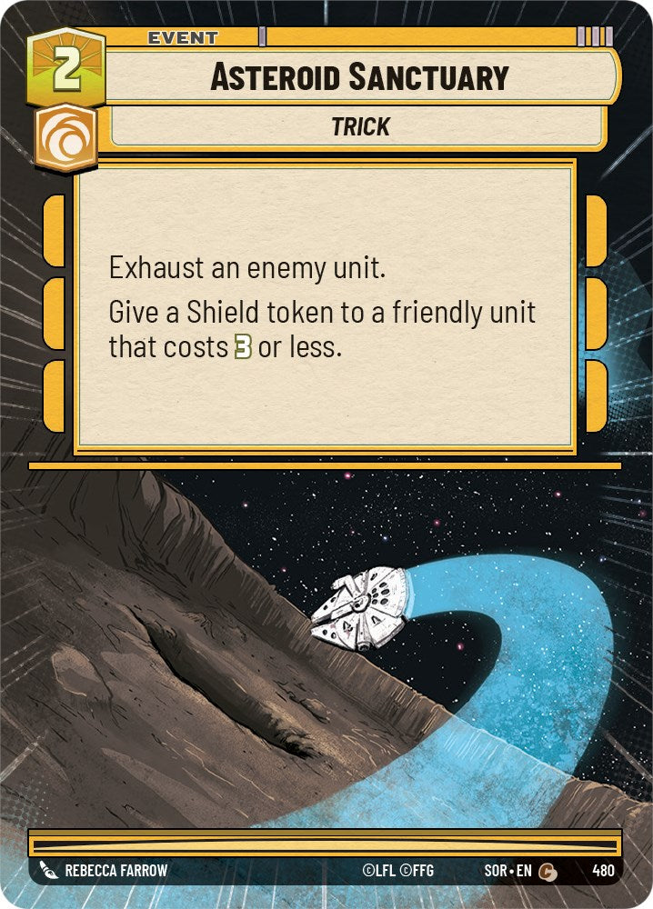 {SW-C} Asteroid Sanctuary (Hyperspace) (480) [Spark of Rebellion]