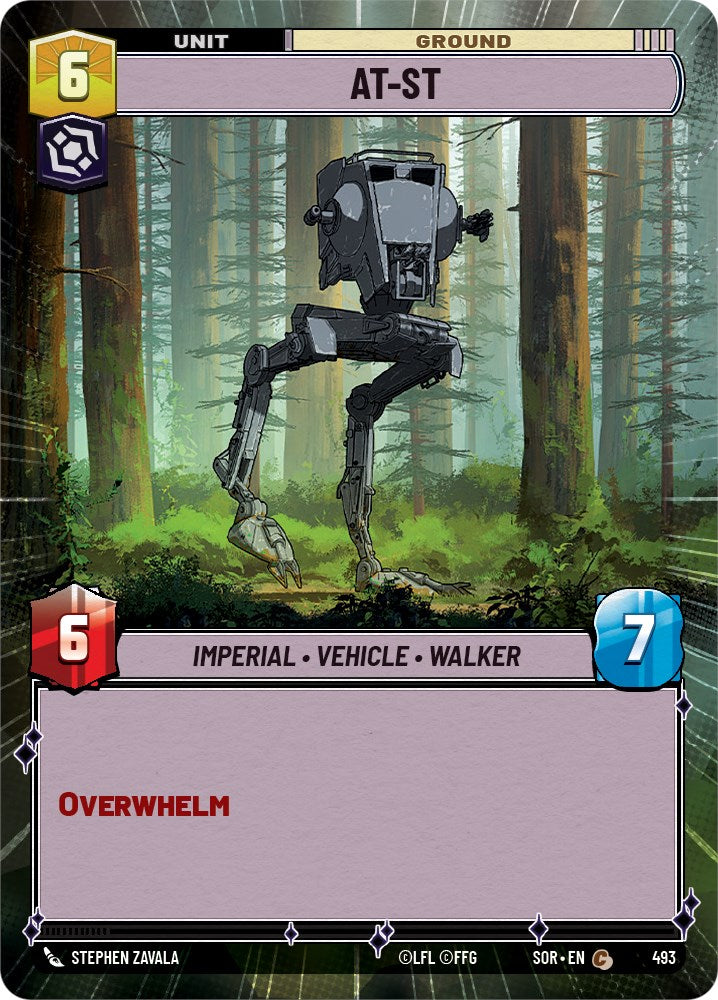 {SW-C} AT-ST (Hyperspace) (493) [Spark of Rebellion]