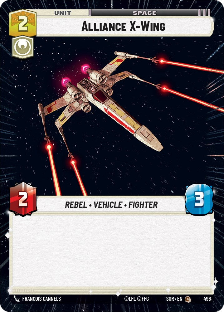 {SW-C}Alliance X-Wing (Hyperspace) (496) [Spark of Rebellion]