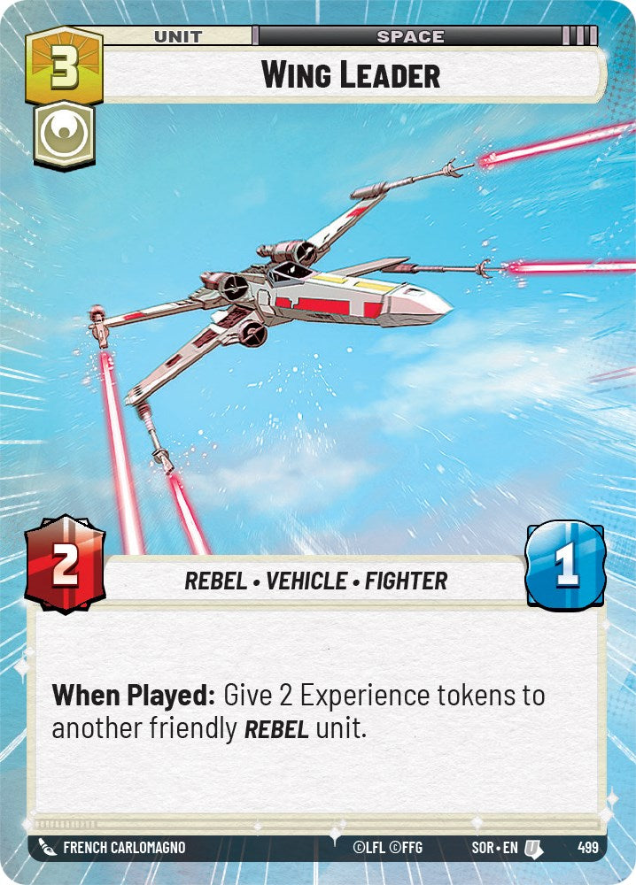 {SW-C}Wing Leader (Hyperspace) (499) [Spark of Rebellion]