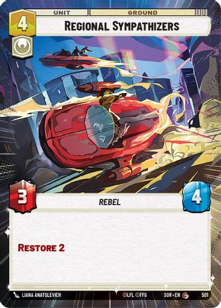 {SW-C}Regional Sympathizers (Hyperspace) (501) [Spark of Rebellion]