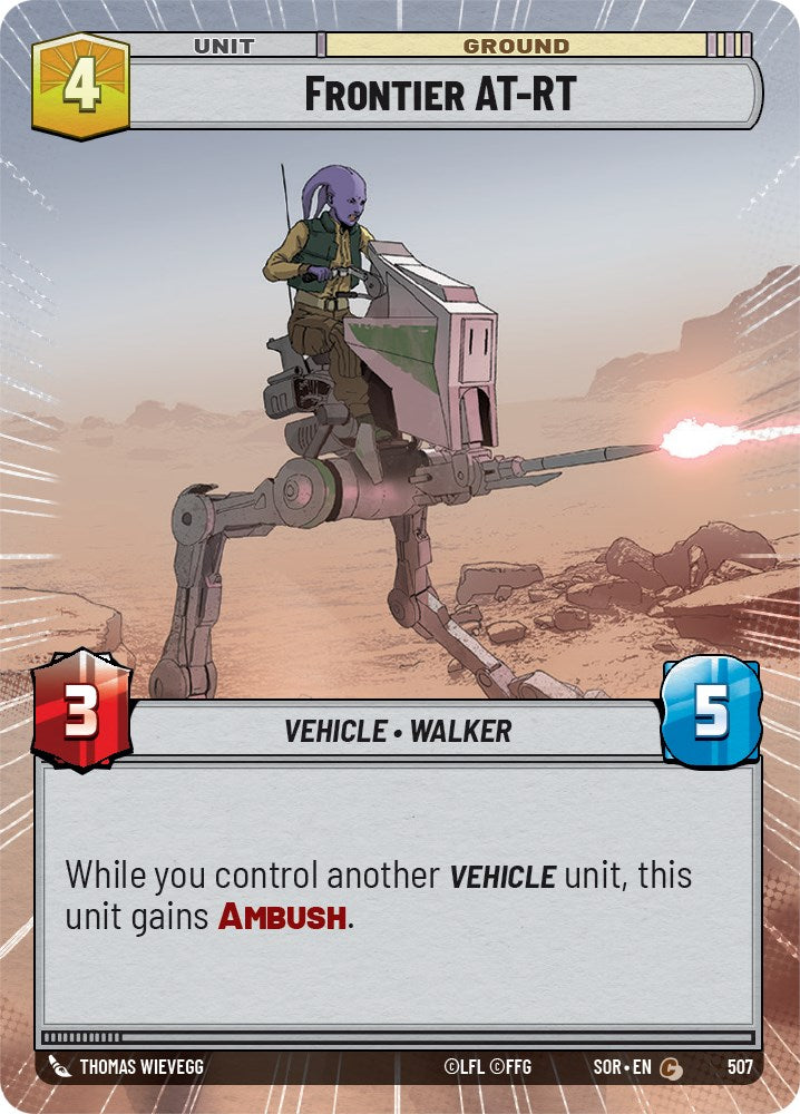 {SW-C}Frontier AT-RT (Hyperspace) (507) [Spark of Rebellion]