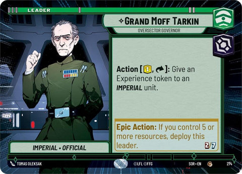 {SW-LD}Grand Moff Tarkin - Oversector Governor (Hyperspace) (274) [Spark of Rebellion]