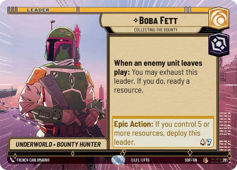 {SW-C} Boba Fett - Collecting the Bounty (Hyperspace) (281) [Spark of Rebellion]