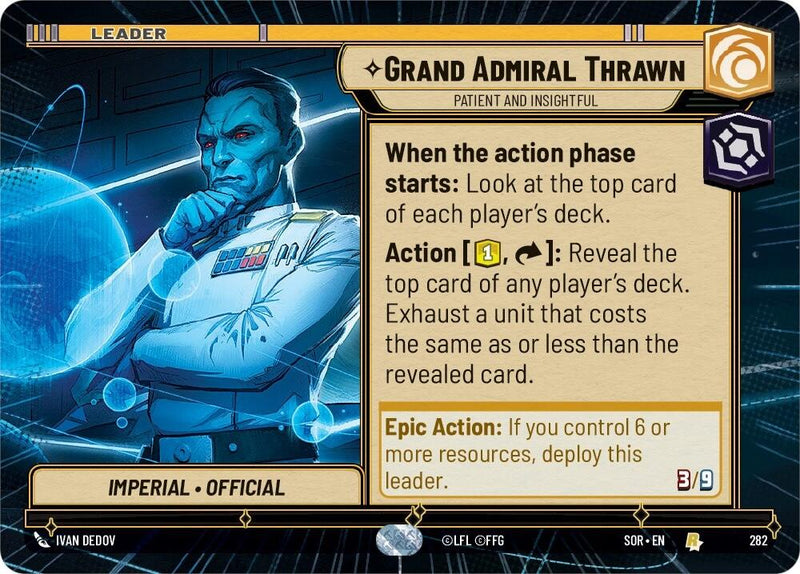 {SW-LD}Grand Admiral Thrawn - Patient and Insightful (Hyperspace) (282) [Spark of Rebellion]