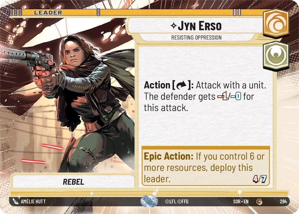 {SW-LD}Jyn Erso - Resisting Oppression (Hyperspace) (284) [Spark of Rebellion]