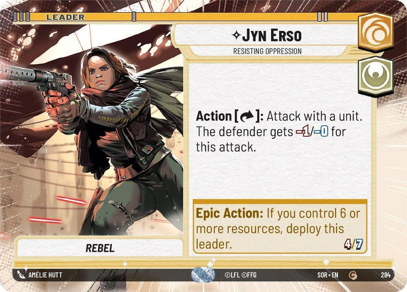 {SW-LD}Jyn Erso - Resisting Oppression (Hyperspace) (284) [Spark of Rebellion]