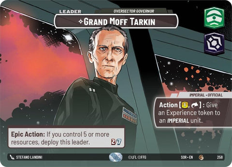 {SW-SH}Grand Moff Tarkin - Oversector Governor (Showcase) (258) [Spark of Rebellion]
