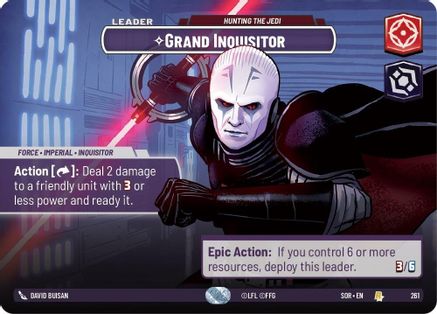 {SW-SH}Grand Inquisitor - Hunting the Jedi (Showcase) (261) [Spark of Rebellion]
