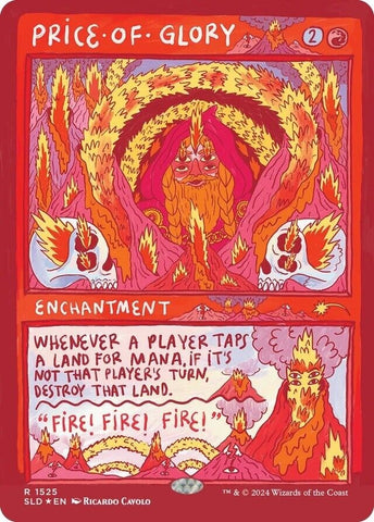 {R} Price of Glory (Rainbow Foil) [Secret Lair Drop Series][SLD 1525]