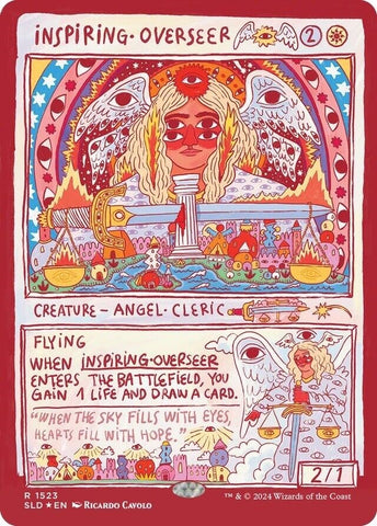 {R} Inspiring Overseer (Rainbow Foil) [Secret Lair Drop Series][SLD 1523]