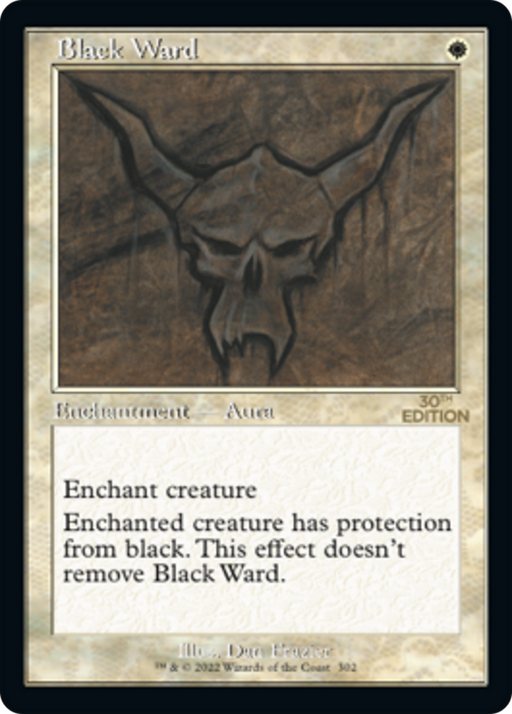 {C} Black Ward (Retro) [30th Anniversary Edition][30A 302]