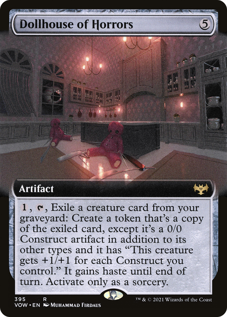 {R} Dollhouse of Horrors (Extended Art) [Innistrad: Crimson Vow][VOW 395]
