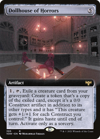{R} Dollhouse of Horrors (Extended Art) [Innistrad: Crimson Vow][VOW 395]