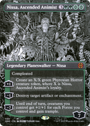 {R} Nissa, Ascended Animist (Borderless Manga) [Phyrexia: All Will Be One][ONE 339]