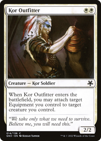 {C} Kor Outfitter [Game Night 2022][GN3 014]