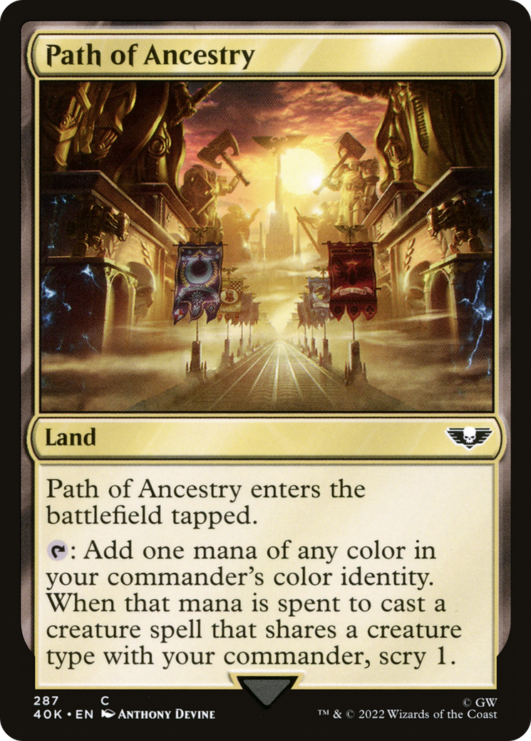 {C} Path of Ancestry [Universes Beyond: Warhammer 40,000][40K 287]