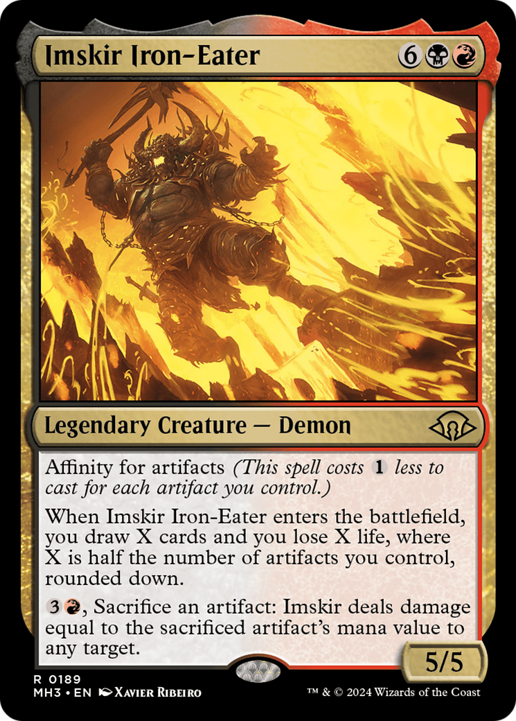 {R} Imskir Iron-Eater [Modern Horizons 3][MH3 189]