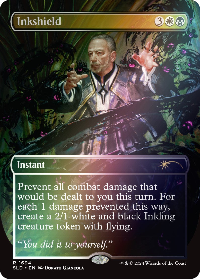 {R} Inkshield (Rainbow Foil) [Secret Lair Drop Series][RBF SLD 1694]