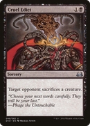 {C} Cruel Edict (Divine vs. Demonic) [Duel Decks Anthology][DVD 048]