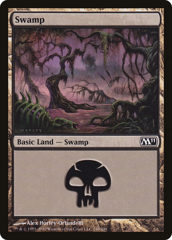 {B}[M11 240] Swamp (240) [Magic 2011]