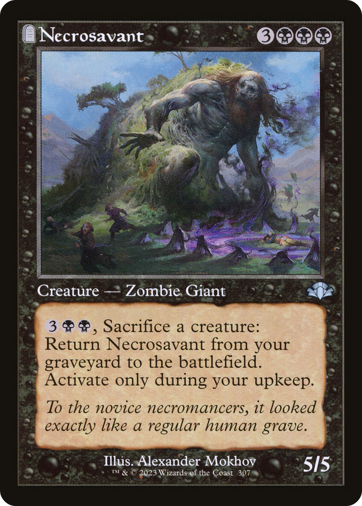 {C} Necrosavant (Retro) [Dominaria Remastered][DMR 307]