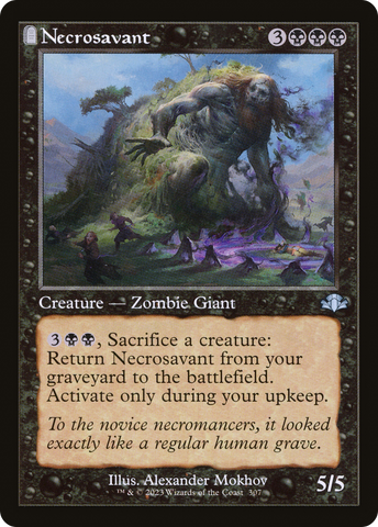 {C} Necrosavant (Retro) [Dominaria Remastered][DMR 307]