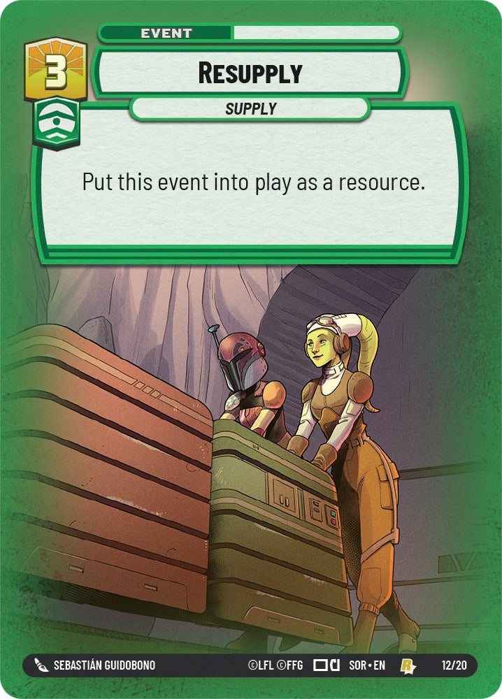 {SW-C}Resupply (Weekly Play Promo) (12/20) [Spark of Rebellion Weekly Play Promo Promo]