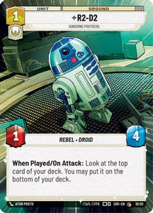 {SW-R}R2-D2 - Ignoring Protocol (Hyperspace) (Weekly Play Promo) (10/20) [Spark of Rebellion Weekly Play Promo Promo]