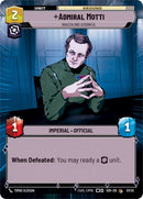 {SW-R}Admiral Motti - Brazen and Scornful (Hyperspace) (Weekly Play Promo) (7/20) [Spark of Rebellion Weekly Play Promo Promo]