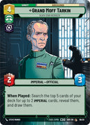 {SW-R}Grand Moff Tarkin - Death Star Overseer (Hyperspace) (Weekly Play Promo) (6/20) [Spark of Rebellion Weekly Play Promo Promo]