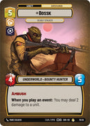 {SW-C}Bossk - Deadly Stalker (Weekly Play Promo) (15/20) [Spark of Rebellion Weekly Play Promo Promo]