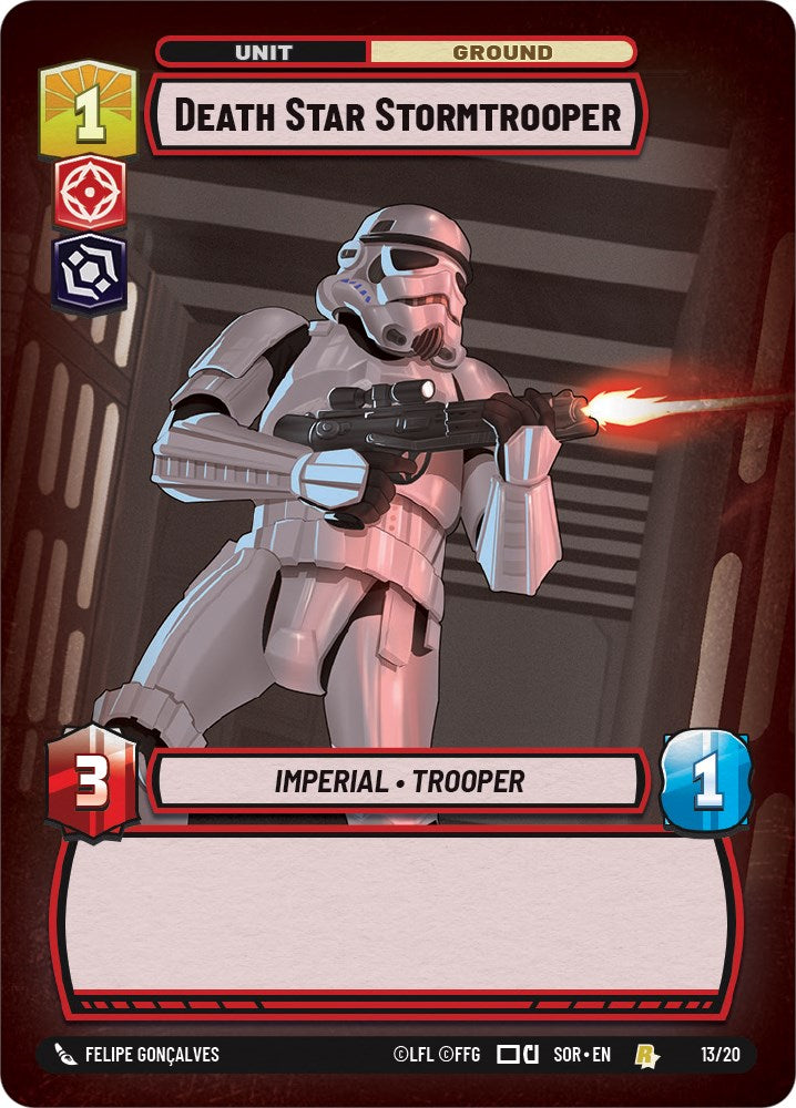 {SW-C}Death Star Stormtrooper (Weekly Play Promo) (13/20) [Spark of Rebellion Weekly Play Promo Promo]