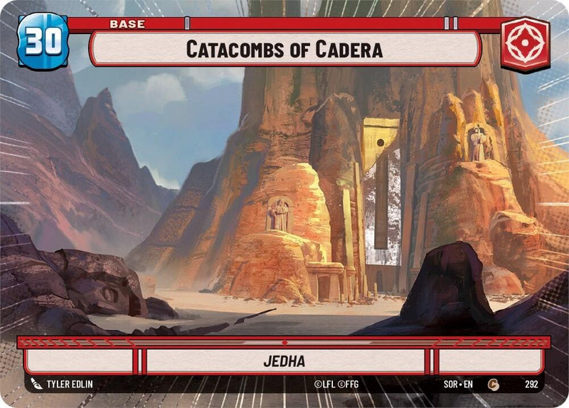{SW-B}Catacombs of Cadera // Shield (Hyperspace) (292 // T04) [Spark of Rebellion]