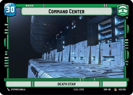 {SW-B}Command Center // Experience (23 // T01) [Spark of Rebellion]