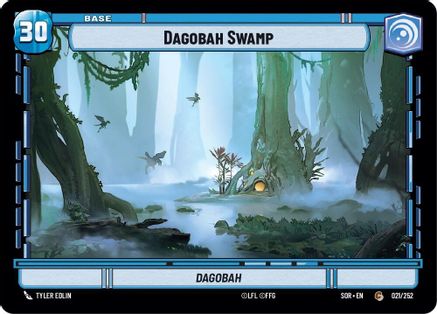 {SW-B}Dagobah Swamp // Shield (21 // T02) [Spark of Rebellion]