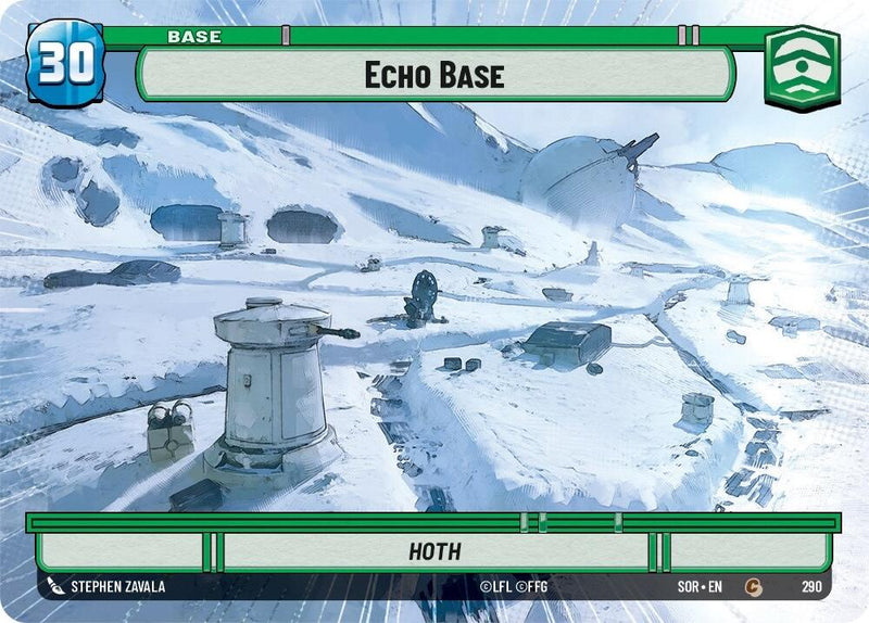 {SW-B}Echo Base // Shield (Hyperspace) (290 // T04) [Spark of Rebellion]