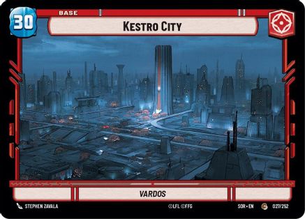 {SW-B}Kestro City // Shield (27 // T02) [Spark of Rebellion]