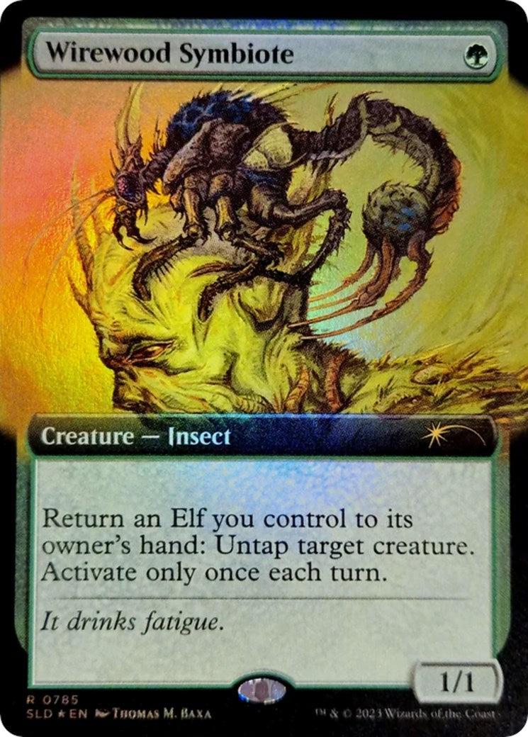 {R} Wirewood Symbiote (Extended Art) [Secret Lair Drop Series][SLD 785]