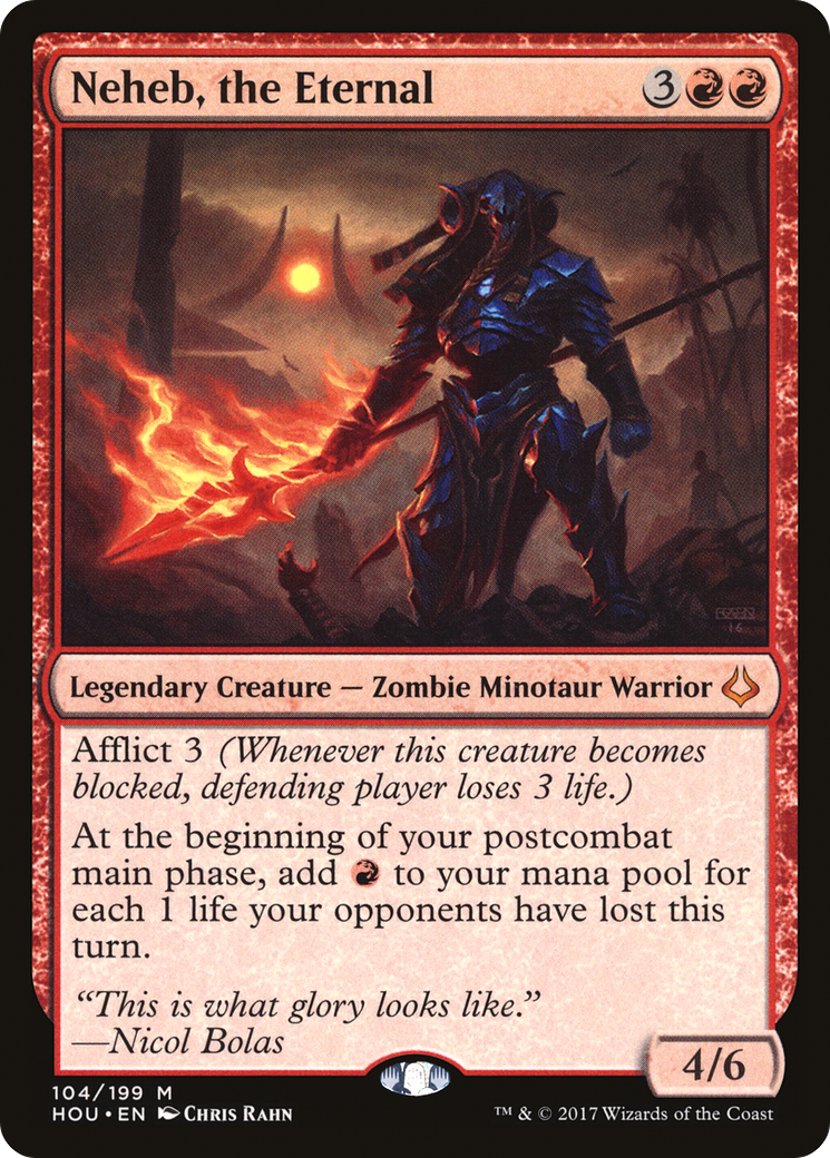 {R} Neheb, the Eternal [Hour of Devastation][HOU 104]