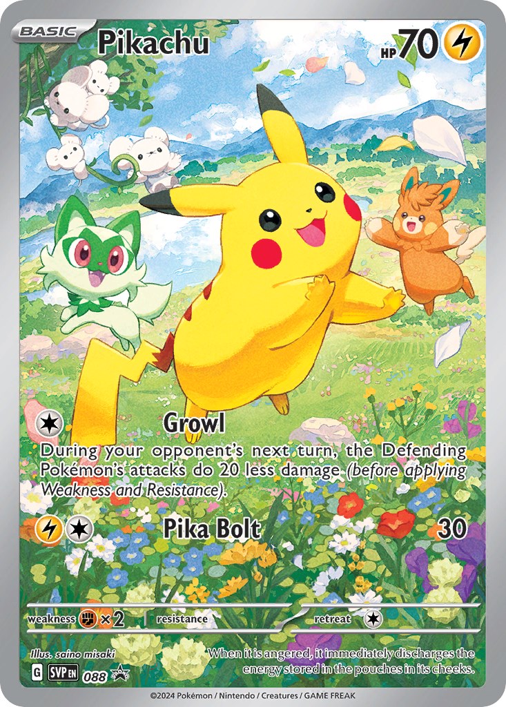 [PKM-R] Pikachu (088) [Scarlet & Violet: Black Star Promos]