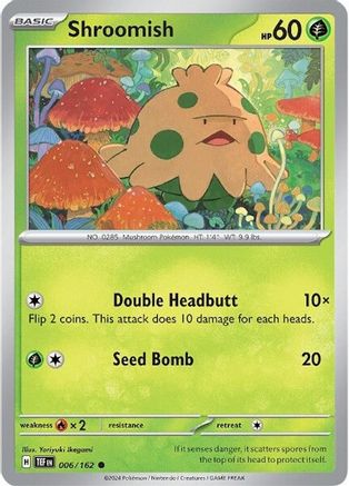 [PKM] Shroomish (006/162) [Scarlet & Violet: Temporal Forces]