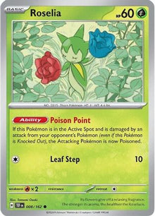 [PKM] Roselia (008/162) [Scarlet & Violet: Temporal Forces]